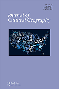 Cover image for Journal of Cultural Geography, Volume 33, Issue 3, 2016