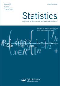 Cover image for Statistics, Volume 56, Issue 5, 2022