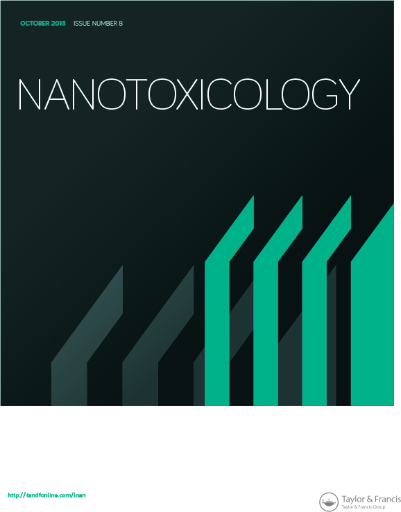Cover image for Nanotoxicology, Volume 12, Issue 8, 2018