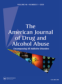 Cover image for The American Journal of Drug and Alcohol Abuse, Volume 46, Issue 1, 2020