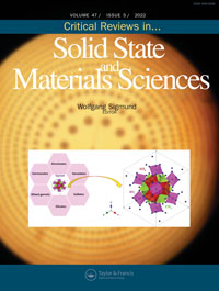 Cover image for Critical Reviews in Solid State and Materials Sciences, Volume 47, Issue 5, 2022