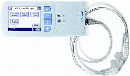 Figure 1.  Breathe ventilator.