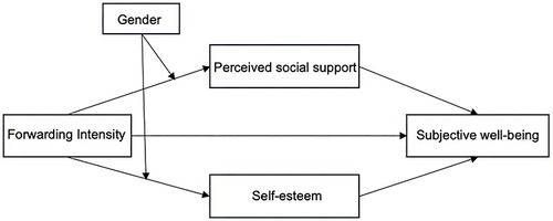 Figure 1 Hypothesized moderated mediation model.