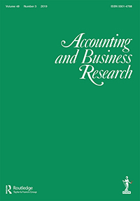 Cover image for Accounting and Business Research, Volume 49, Issue 3, 2019