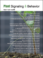 Cover image for Plant Signaling & Behavior, Volume 4, Issue 6, 2009