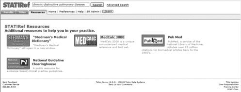 FIGURE 12 STAT!Ref resources. Used with permission.