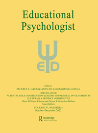 Cover image for Educational Psychologist, Volume 57, Issue 4, 2022