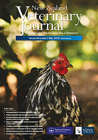 Cover image for New Zealand Veterinary Journal, Volume 66, Issue 3, 2018