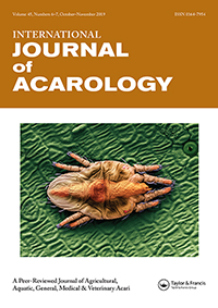 Cover image for International Journal of Acarology, Volume 45, Issue 6-7, 2019
