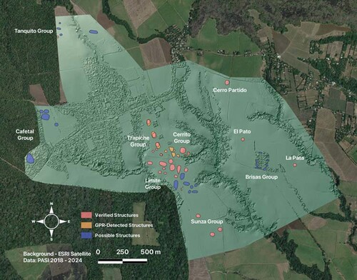 Figure 2. Photogrammetric plan of San Isidro.