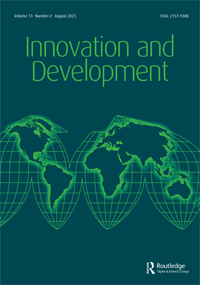 Cover image for Innovation and Development, Volume 13, Issue 2, 2023