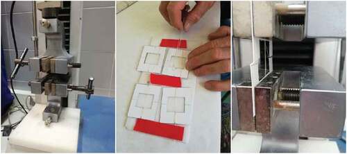 Figure 8. Tensile test for abaca fiber NT, HS, HR and LS.