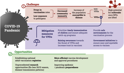 Figure 1. Challenges and opportunities of the COVID-19 pandemic.