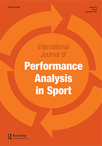 Cover image for International Journal of Performance Analysis in Sport, Volume 22, Issue 6, 2022