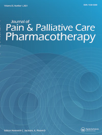 Cover image for Journal of Pain & Palliative Care Pharmacotherapy, Volume 35, Issue 1, 2021