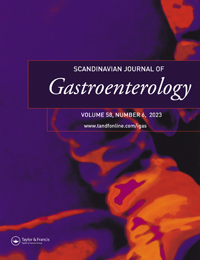 Cover image for Scandinavian Journal of Gastroenterology, Volume 58, Issue 6, 2023