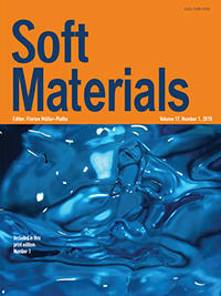 Cover image for Soft Materials, Volume 17, Issue 1, 2019