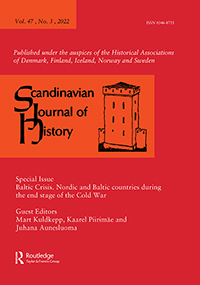 Cover image for Scandinavian Journal of History, Volume 47, Issue 3, 2022
