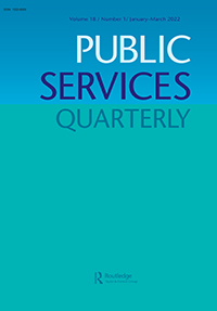 Cover image for Public Services Quarterly, Volume 18, Issue 1, 2022