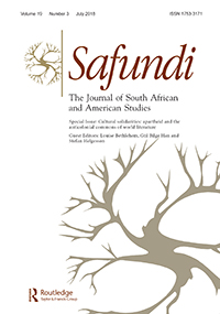 Cover image for Safundi, Volume 19, Issue 3, 2018