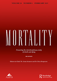 Cover image for Mortality, Volume 28, Issue 1, 2023