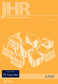 Cover image for Journal of Housing Research, Volume 29, Issue 1, 2020
