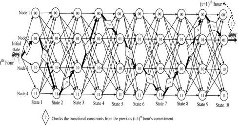 FIGURE 1 Graph structure of search space (N = 20, n = 2).