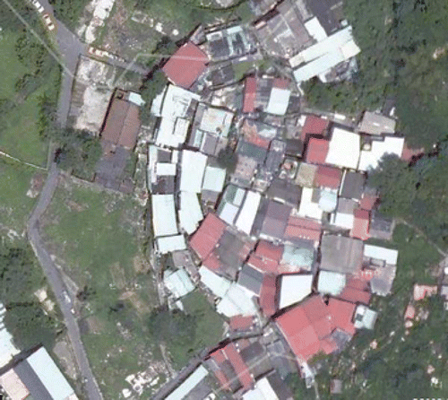 Figure 5. Satellite photo of Fanglan settlement.