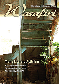Cover image for Wasafiri, Volume 37, Issue 1, 2022