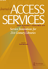 Cover image for Journal of Access Services, Volume 16, Issue 1, 2019