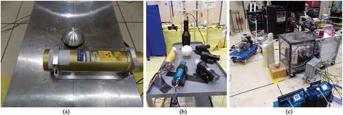 Fig. 7. Examples of AI using neutron generators