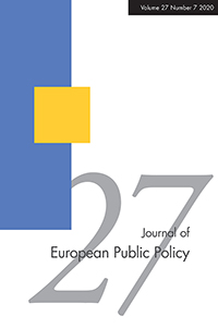 Cover image for Journal of European Public Policy, Volume 27, Issue 7, 2020