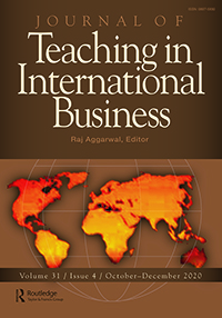 Cover image for Journal of Teaching in International Business, Volume 31, Issue 4, 2020