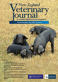 Cover image for New Zealand Veterinary Journal, Volume 66, Issue 4, 2018