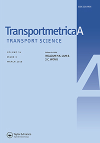 Cover image for Transportmetrica A: Transport Science, Volume 14, Issue 3, 2018