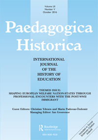 Cover image for Paedagogica Historica, Volume 52, Issue 5, 2016