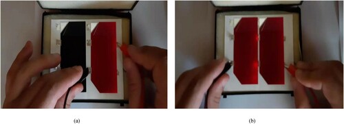 Figure 24. EL testing: (a) one solar cell, (b) one solar panel.