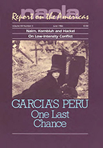 Cover image for NACLA Report on the Americas, Volume 20, Issue 3, 1986