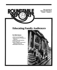 Cover image for Journal of Museum Education, Volume 7, Issue 1, 1982