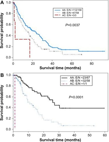 Figure 4 Kaplan–Meier curves for IGF classification of Child–Turcotte–Pugh (CTP) class A hepatocellular carcinoma patients.