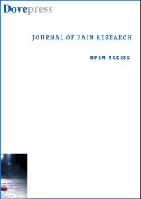 Cover image for Journal of Pain Research, Volume 15, 2022