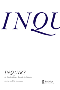 Cover image for Inquiry, Volume 65, Issue 8, 2022