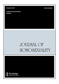 Cover image for Journal of Homosexuality, Volume 66, Issue 3, 2019