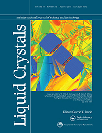 Cover image for Liquid Crystals, Volume 44, Issue 10, 2017