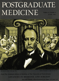 Cover image for Postgraduate Medicine, Volume 11, Issue 6, 1952