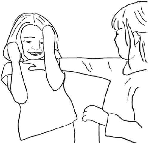 Figure 17. Tickling.