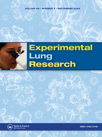 Cover image for Experimental Lung Research, Volume 46, Issue 7, 2020