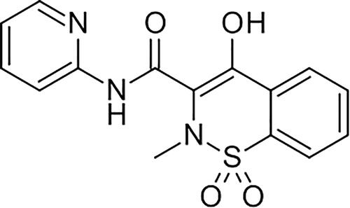 Figure 1. Chemical structure of Piroxicam.