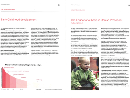 Figure 2. The earlier the investment, the happier the child.