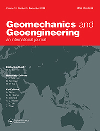Cover image for Geomechanics and Geoengineering, Volume 18, Issue 5, 2023